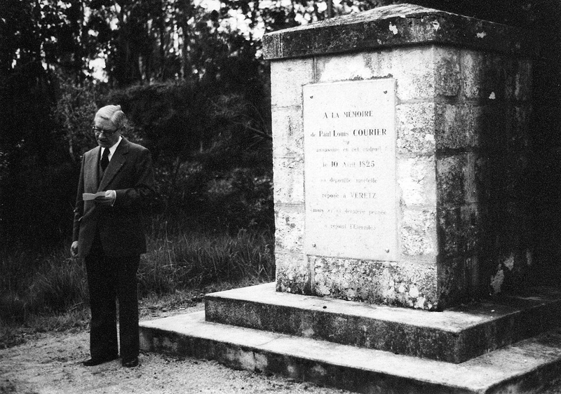 Gabriel Spillebout prononce son allocution (photo M Lecheval)