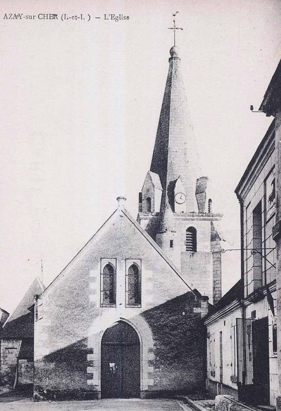 Azay sur Cher : l'église