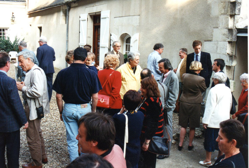 Pose de la plaque à la Véronique